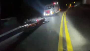 Motorcyclist killed following head-on collision with ambulance in Colombia