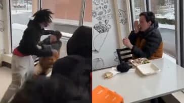 Surrey police investigating fight at fast-food restaurant