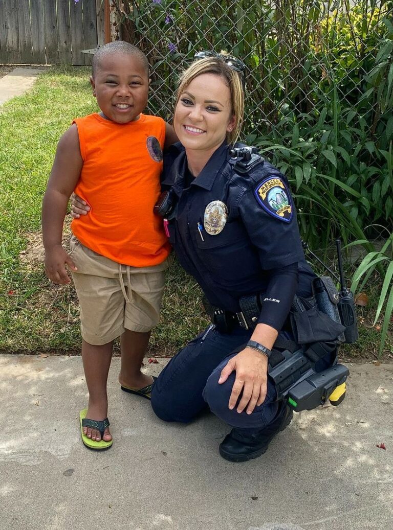 THERE WERE COPS IN MY YARD, AND AS AN AFRICAN AMERICAN FAMILY, MY MIND WAS FULL OF NEGATIVE THOUGHTS