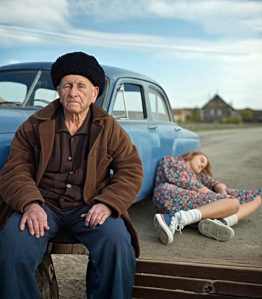 Grandpa Was Driving His Favorite Granddaughter