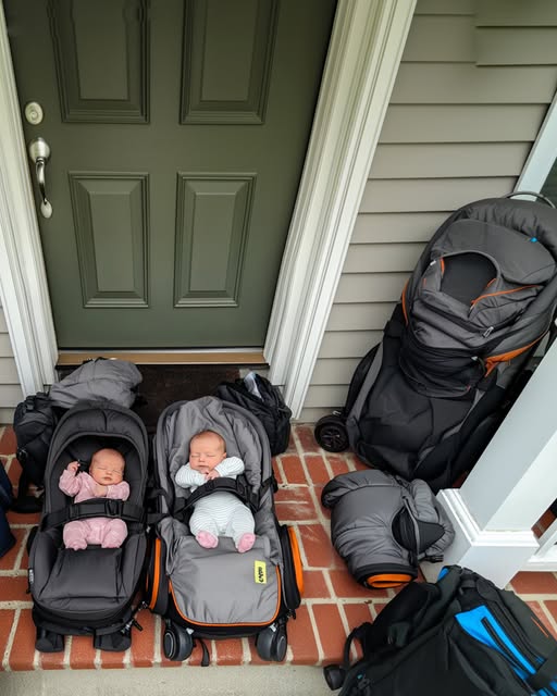 I CAME HOME WITH MY NEWBORN TWINS TO FIND THE LOCKS CHANGED AND A NOTE.