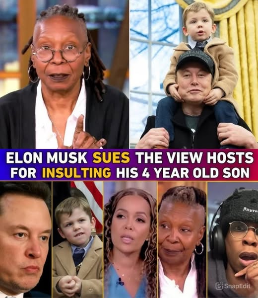 BREAKING: Elon Musk SHOCKS VIEWERS with UNEXPECTED RETALIATION Against ‘The View’ Hosts After They ATTACK His 4-Year-Old Son LIVE ON AIR… The Show Threatens Legal ACTION as Tensions ESCALATE! 219