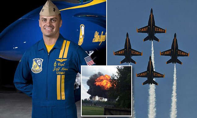 Pilot killed in Blue Angels crash flew in RI Air Show