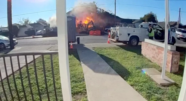 6 injured after gas explosion, fire in San Francisco Bay Area