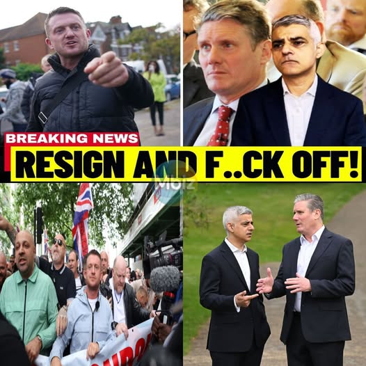  TOMMY ROBINSON GOES FULL NUCLEAR – Confronts STARMER & SADIQ KHAN Face-to-Face, DEMANDS IMMEDIATE RESIGNATIONS NOW! 